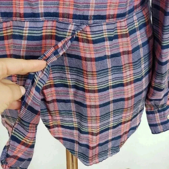 ♥Lucky Brand PLAID SHIRT - Picture 2 of 6
